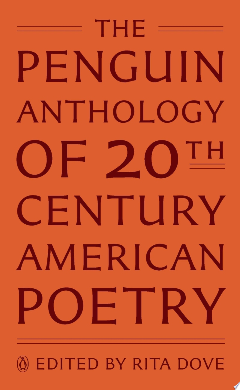 Image for "The Penguin Anthology of Twentieth-century American Poetry"