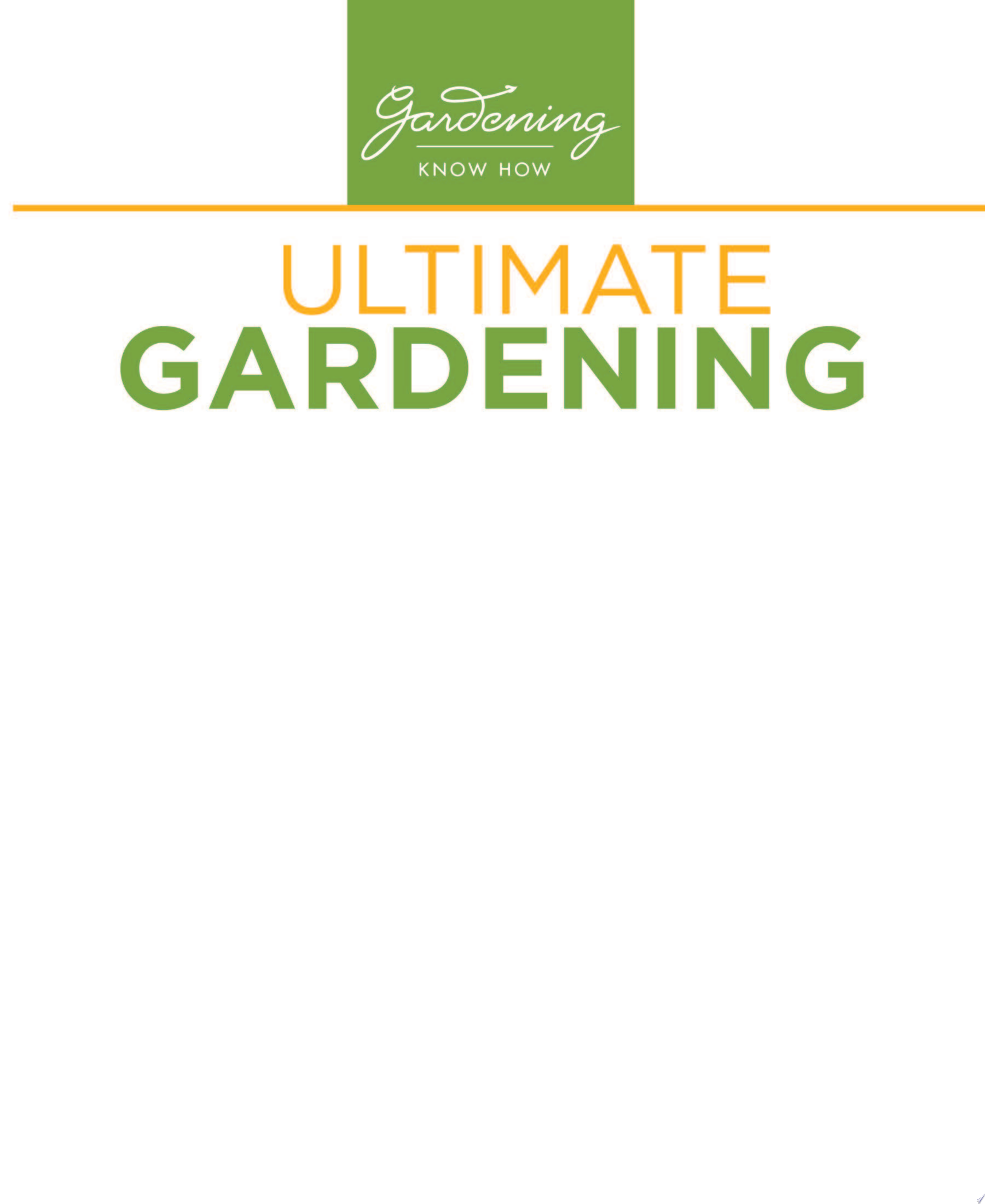 Image for "Ultimate Gardening"