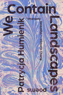 Image for "We Contain Landscapes"