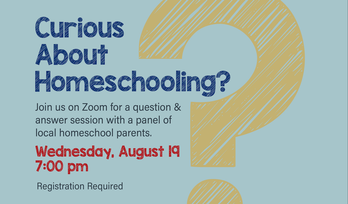 Curious about homeschooling graphic