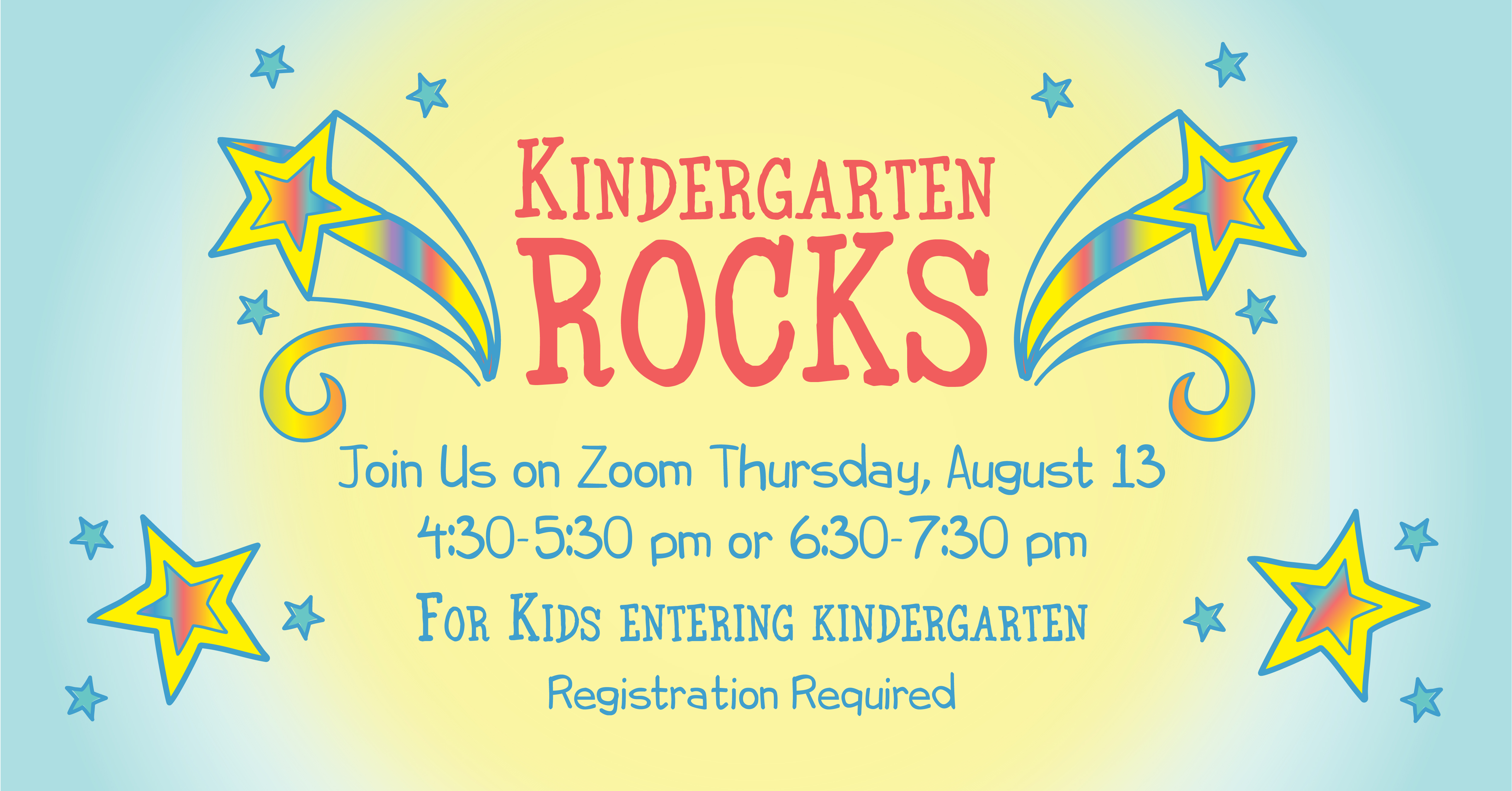 kindergarten rocks graphic