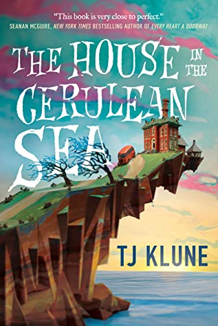 Cover image for "The House in the Cerulean Sea" 