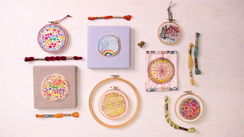 embroidery creativebug