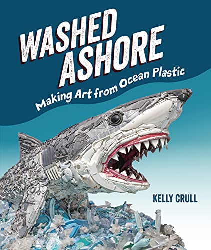 Cover with shark sculpture