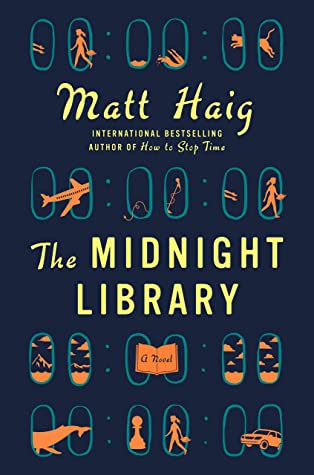 Cover image for "The Midnight Library" 