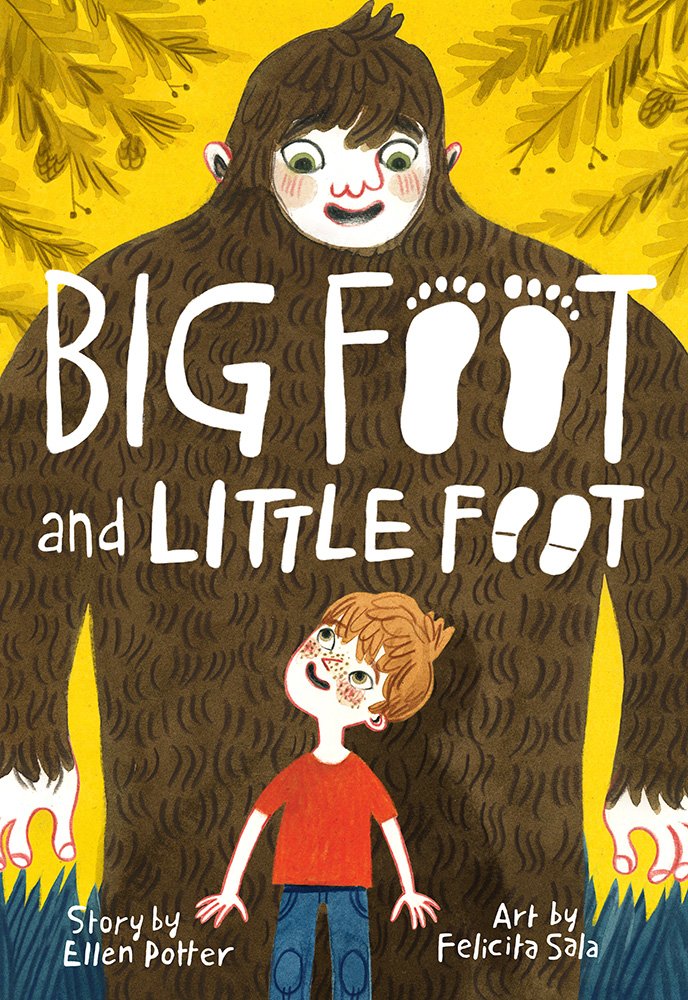 Cover of Big Foot and Little Foot by Ellen Potter