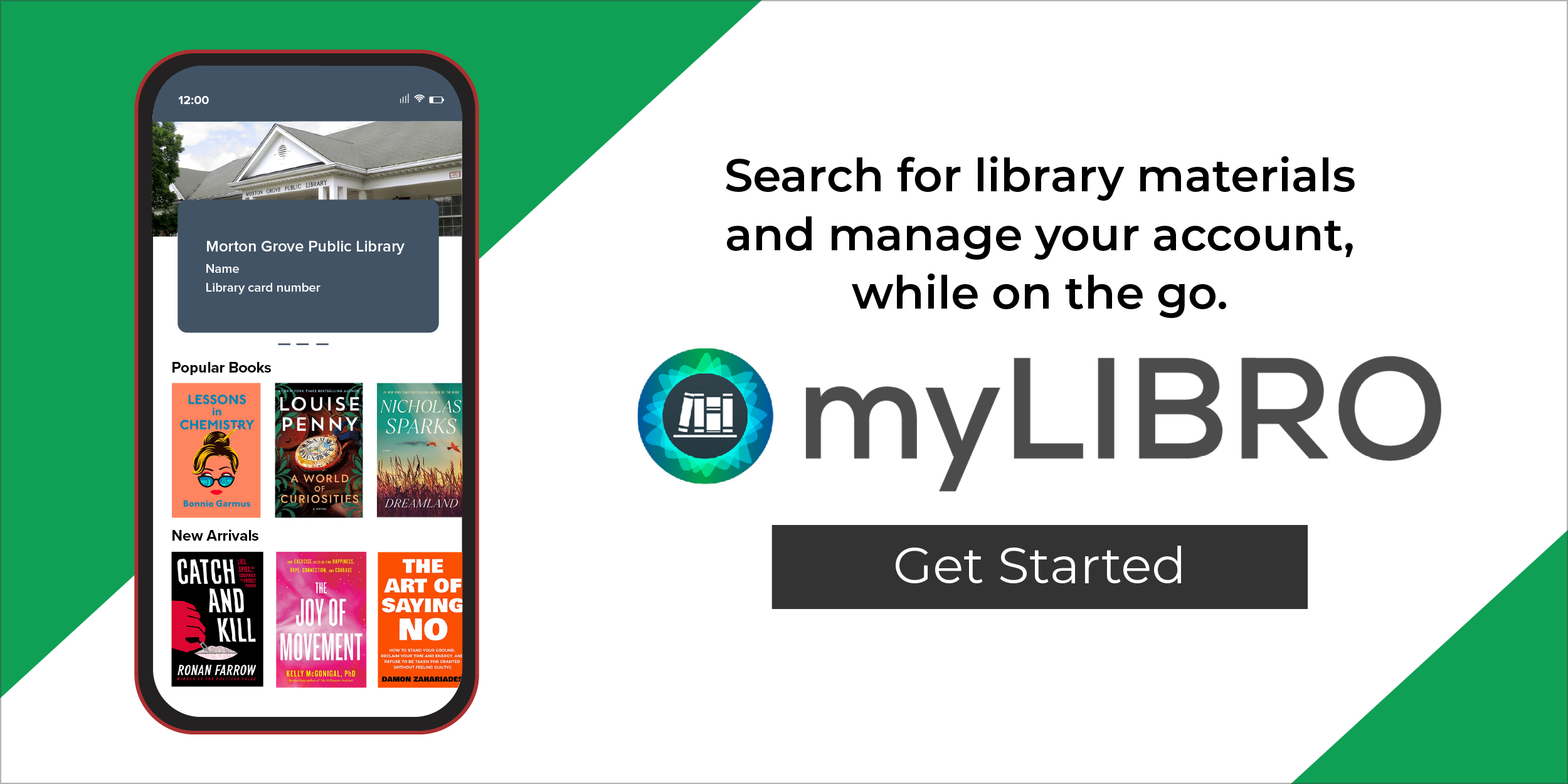 myLIRBO homepage banner