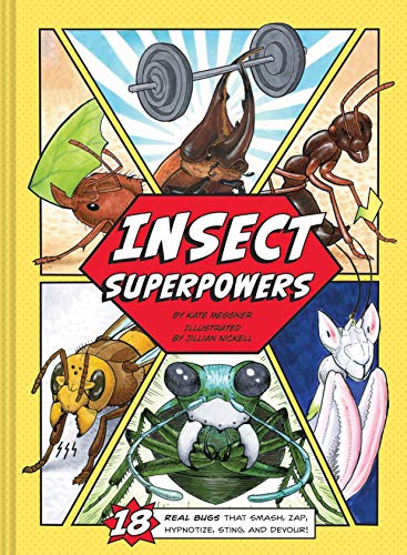 book cover showing various illustrated insects
