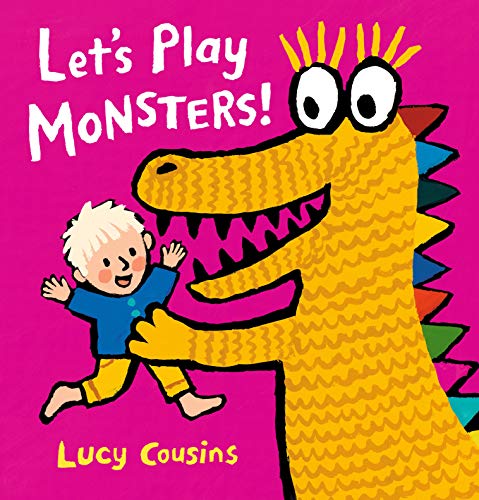 Title and illustrated boy with a monster