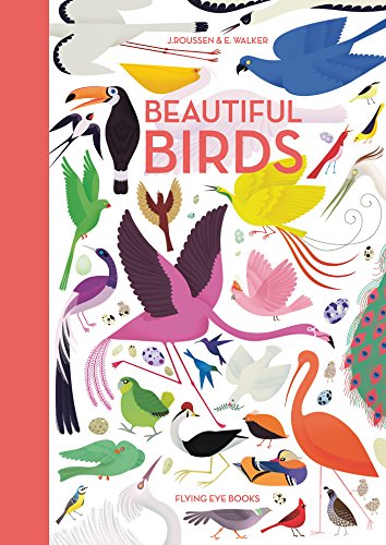 book cover with lots of illustrated birds