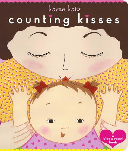 cover with title and author and large illustration of a mom kissing a baby's head