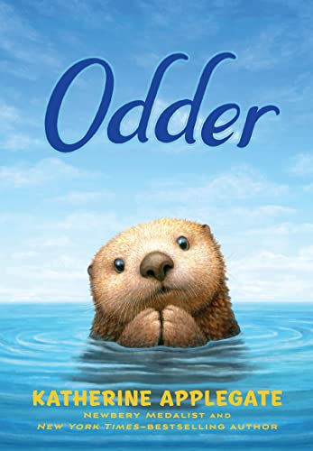 cover with title and author and illustration of an otter
