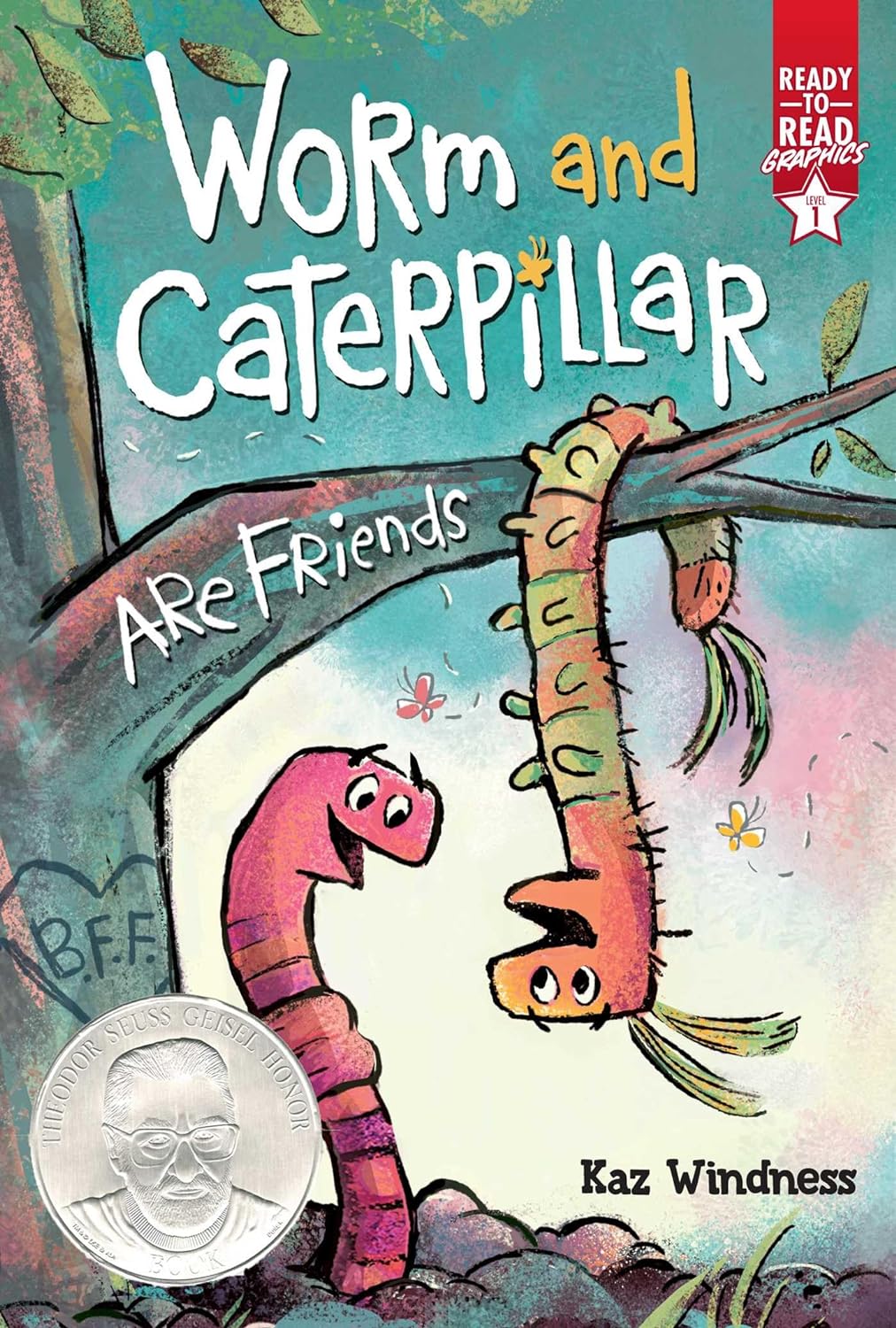 Cover image for "Worm and Caterpillar Are Friends"