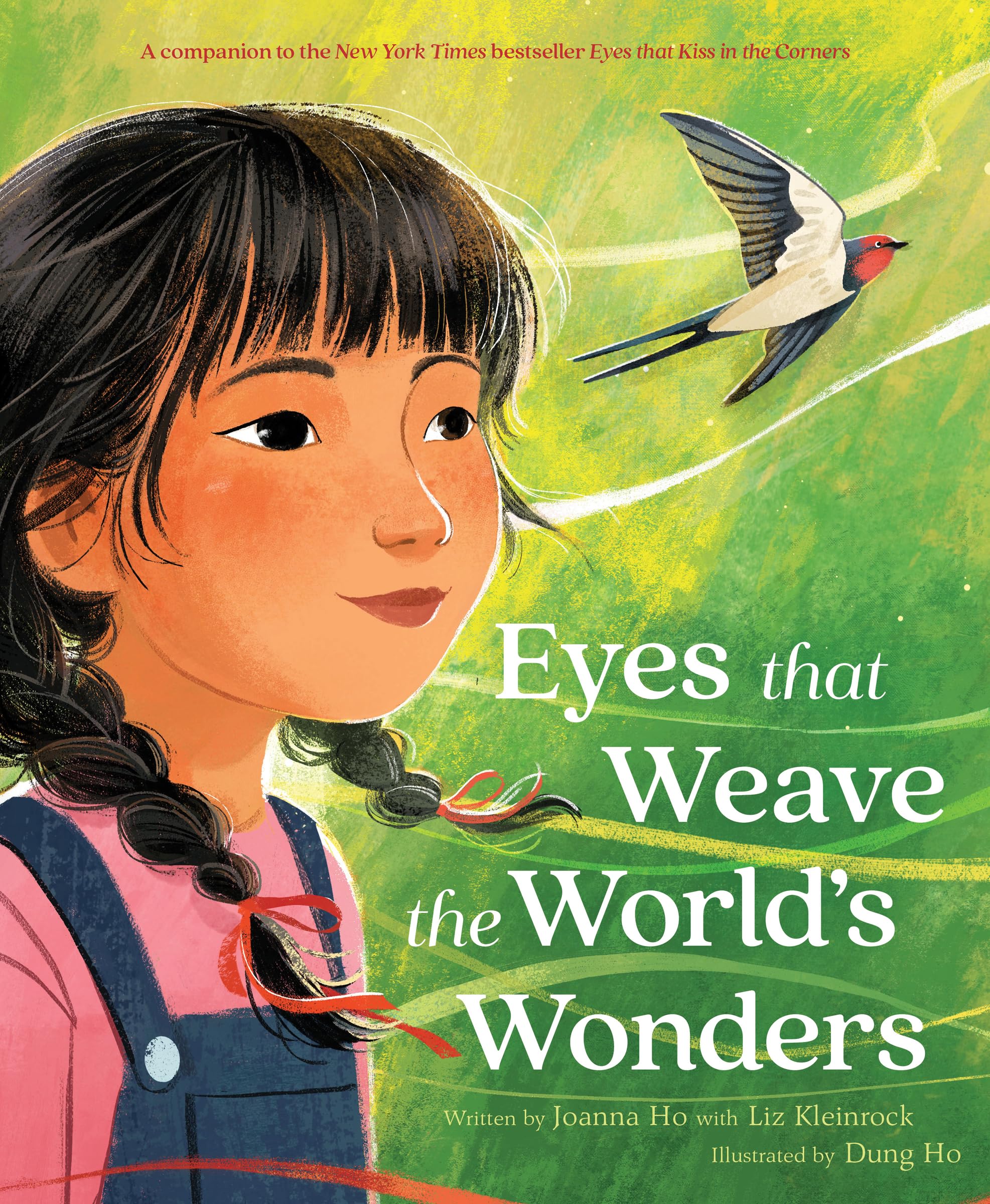cover with title and author and illustration of an Asian girl looking out at the sky