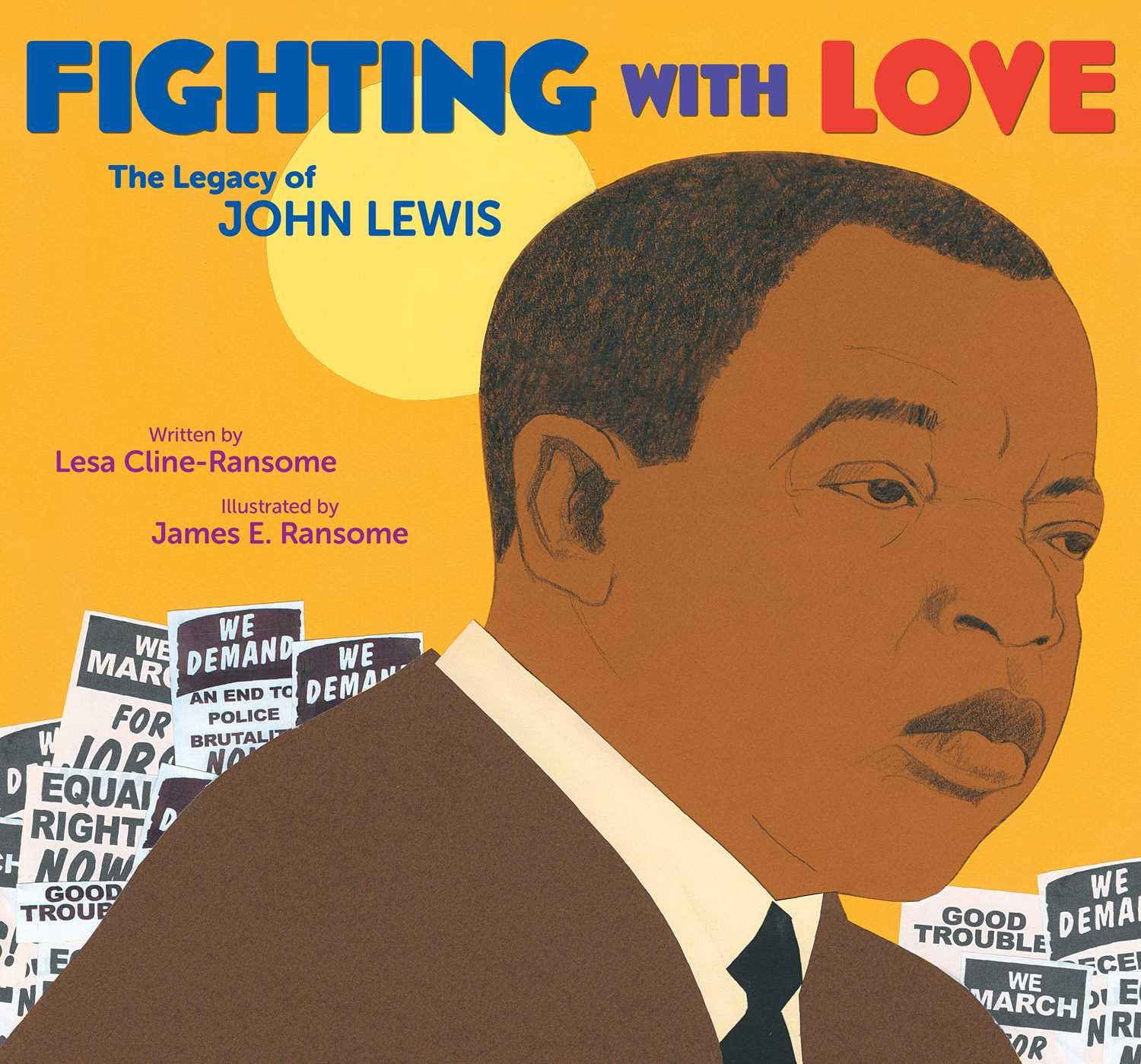 Cover image for "Fighting with Love" by Lesa Cline-Ransome