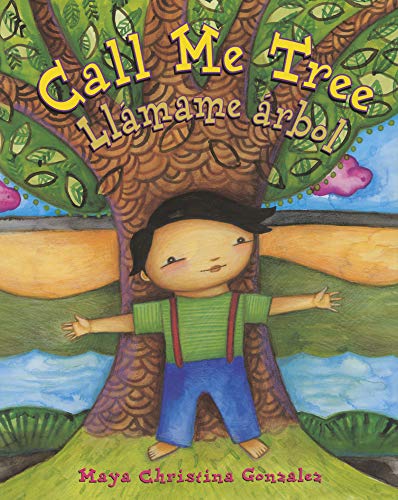 cover with boy standing by a tree